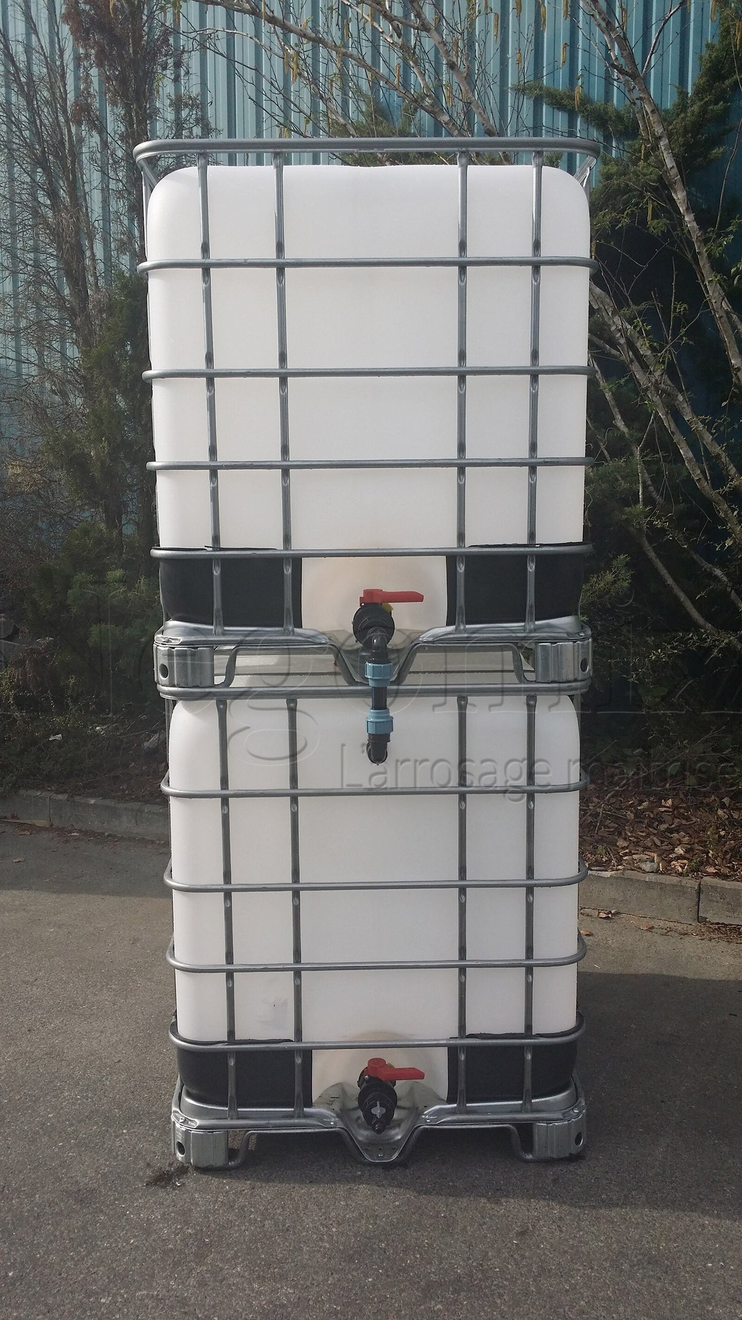 Kit vertical de raccordement pour 2 cuves