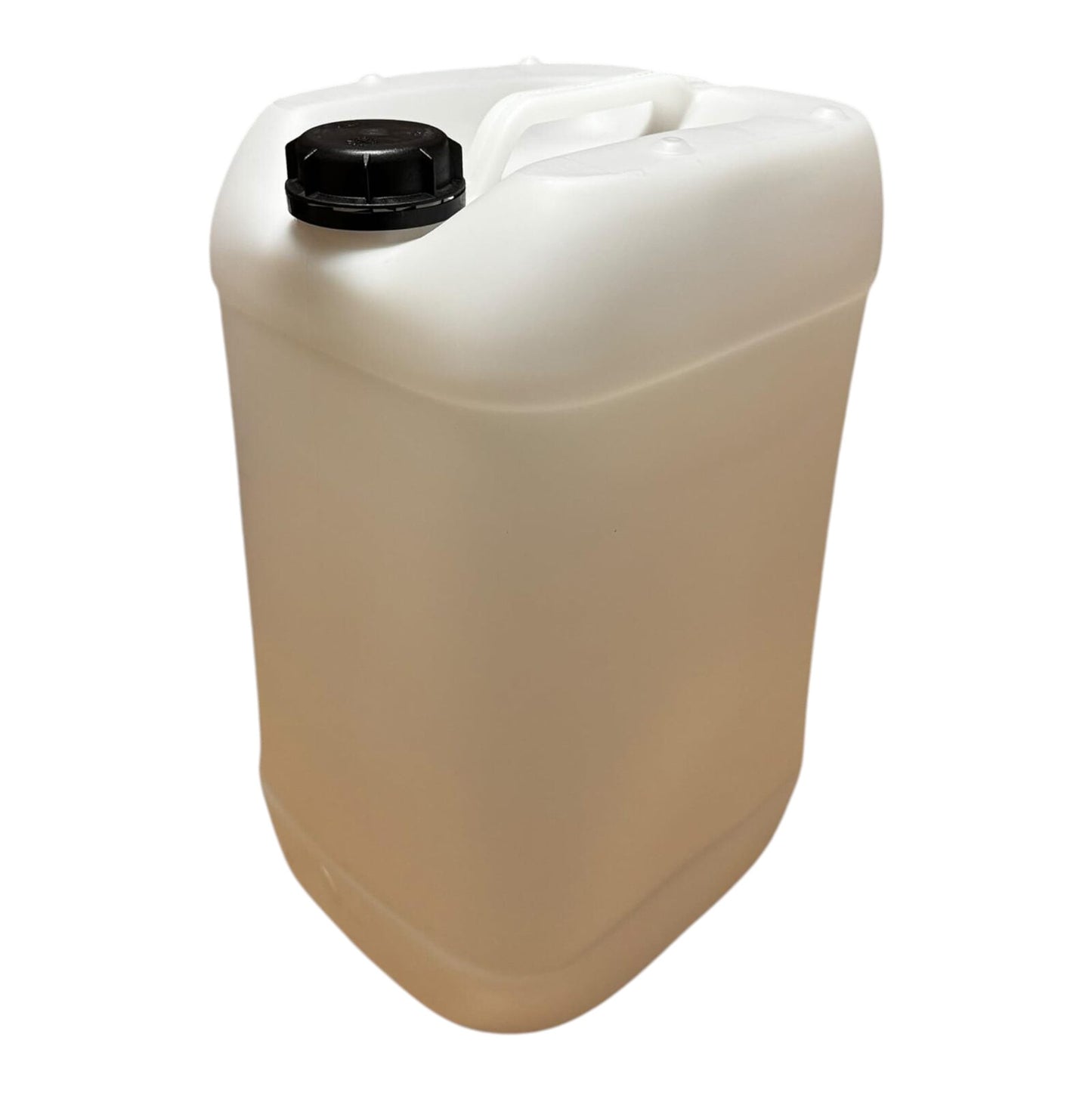 Bidon plastique 25 L — Bouchon hermétique DIN 61 — PEHD — Liquides alimentaires et chimiques