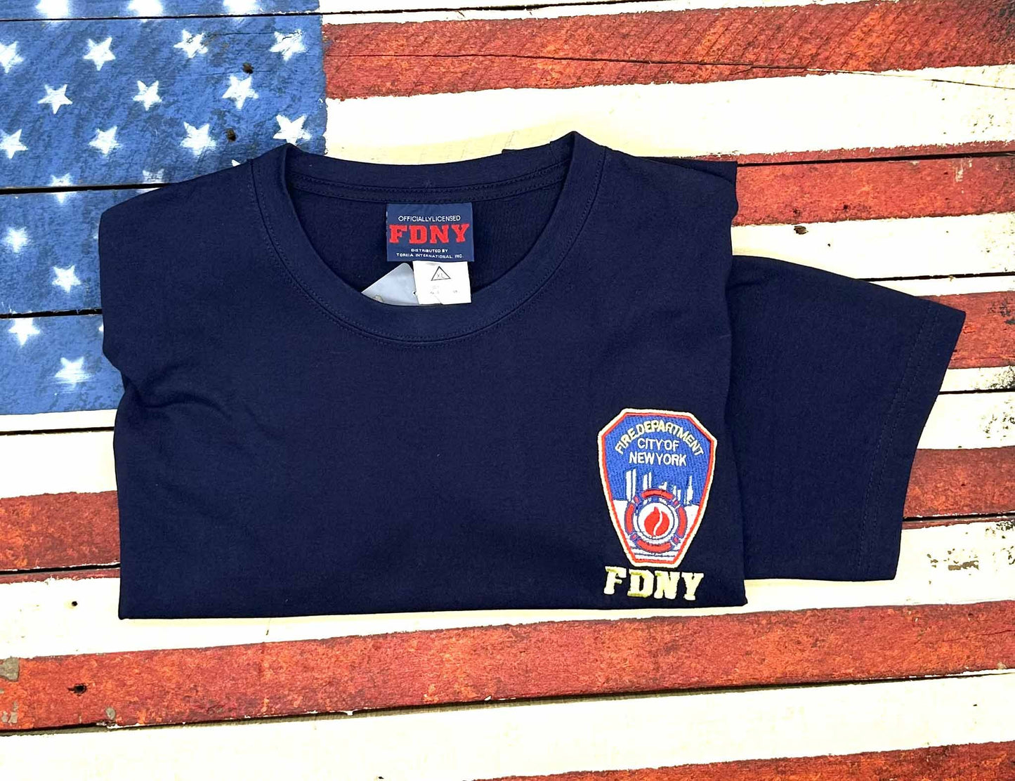 Tshirt FDNY brodé original