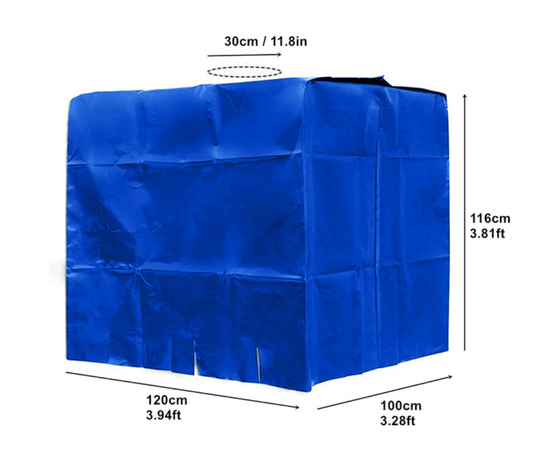 Bâche bleue Anti-UV pour cuve 1000 litres