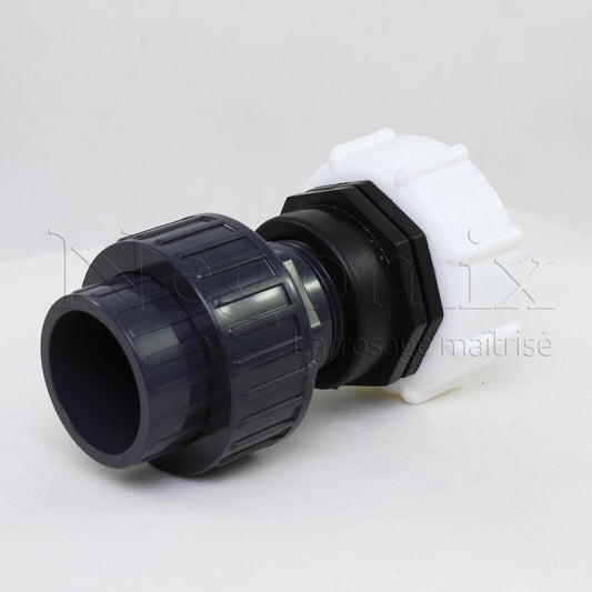 Adaptateur écrou flottant PVC 32 mm