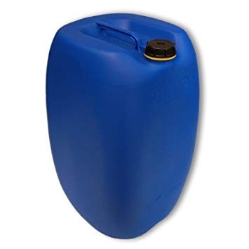 Bidon plastique 60 L — Grande capacité — Stockage liquides et solides — PEHD robuste