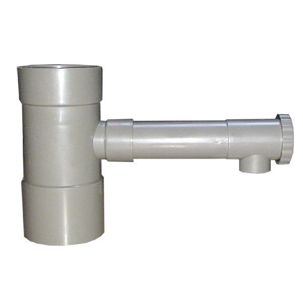 Collecteur gouttière 100 mm gris