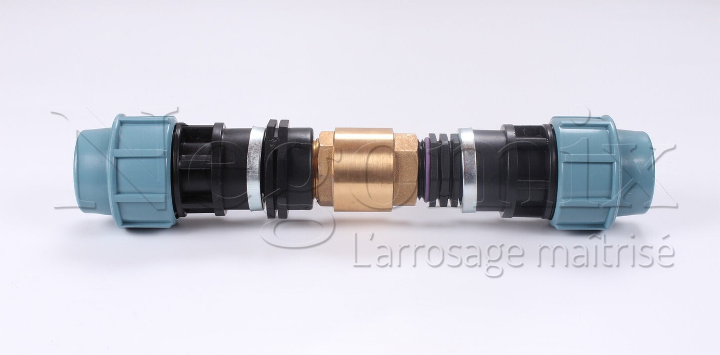 Clapet antiretour pour kit de raccordement horizontal