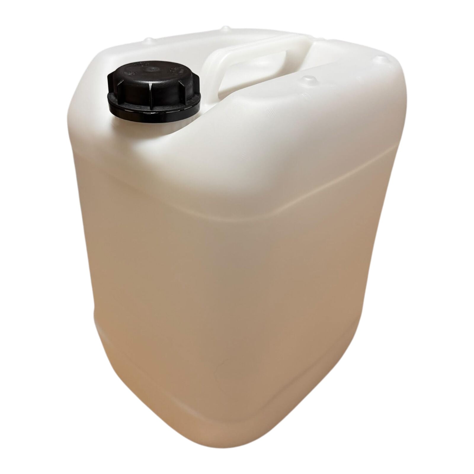 Bidon plastique 20 L — Bouchon hermétique DIN 61 — PEHD — Liquides alimentaires et chimiques