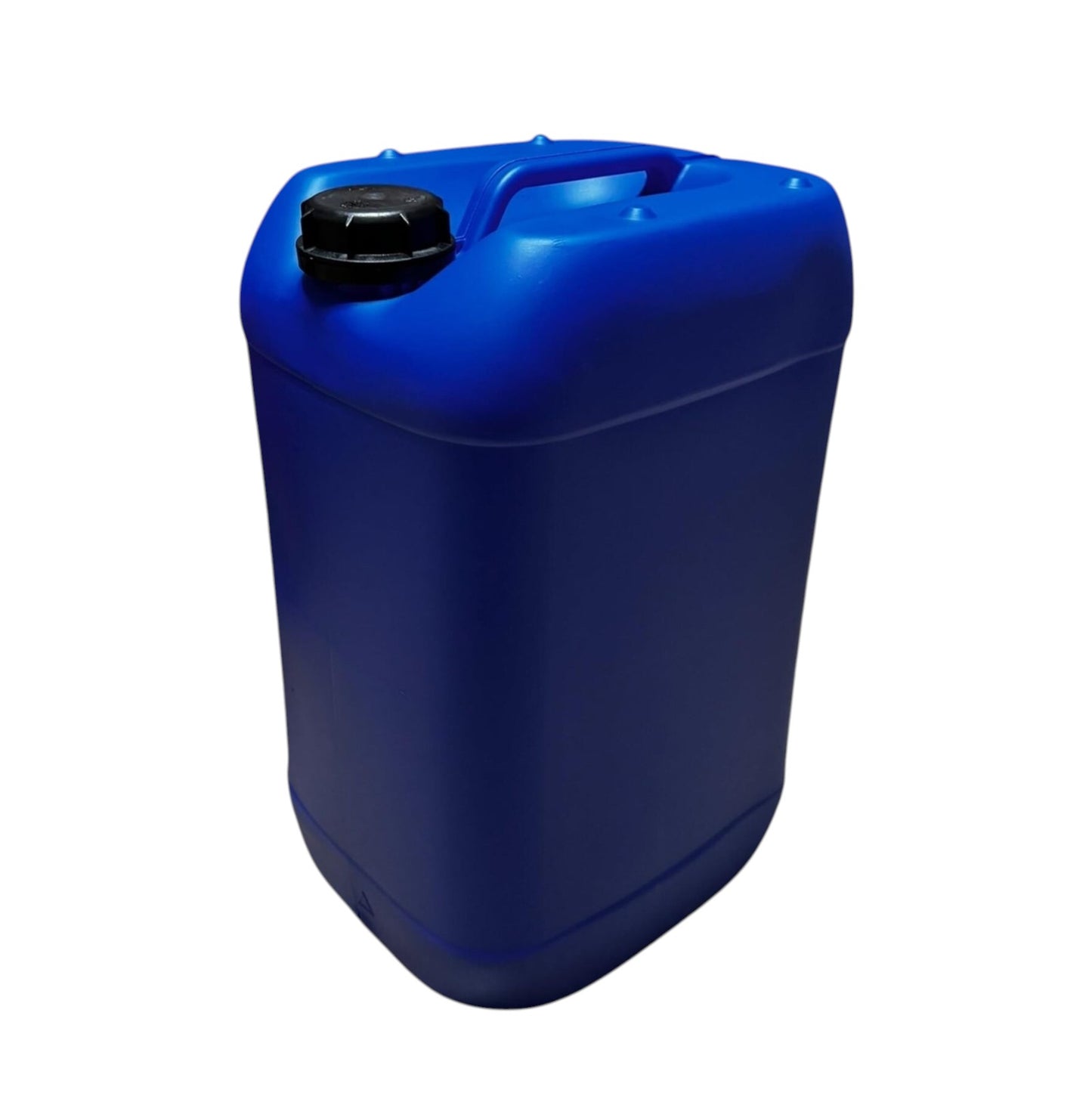Bidon plastique bleu 25 L — Bouchon hermétique DIN 61 — PEHD — Liquides alimentaires et chimiques