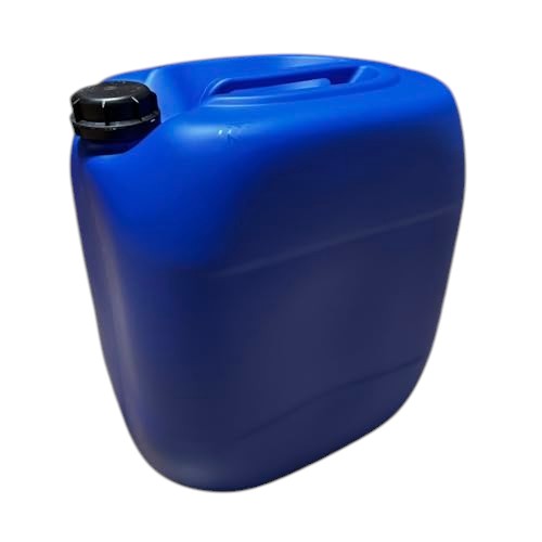 Bidon jerrican 30 L — Plastique robuste — Stockage sécurisé alimentaire et chimique — Poignée et bou