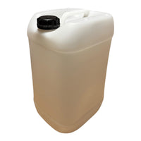 Bidon plastique 25 L — Bouchon hermétique DIN 61 — PEHD — Liquides alimentaires et chimiques