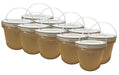 Lot de 10 x Seau 5 litres en Plastique avec Couvercle – Étanche, Réutilisable et Idéal pour Produits Alimentaires ou Industriels