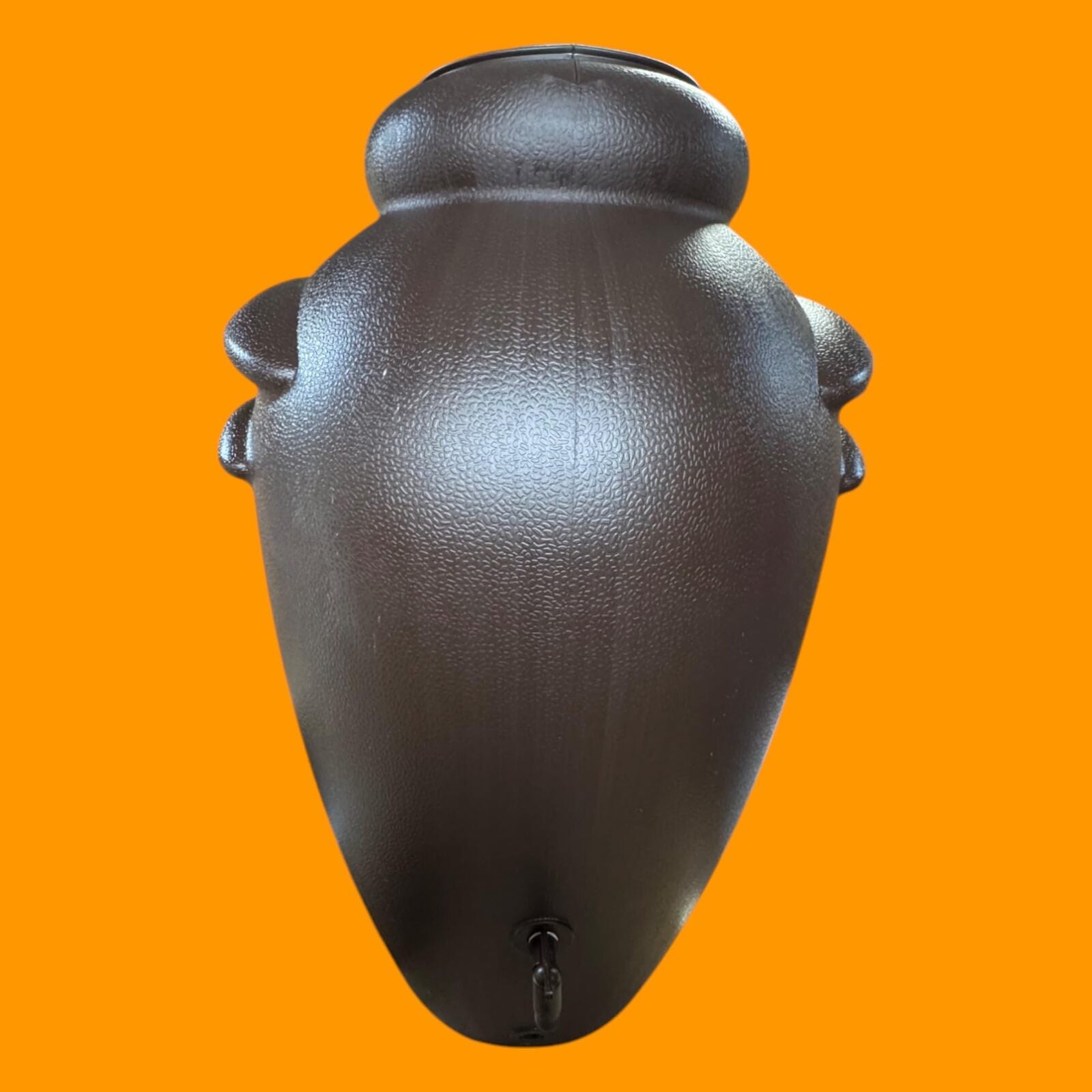 Récupérateur d'eau de pluie 350 L design amphore – Citerne décorative avec robinet