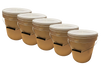 Lot de 5 Seaux Plastiques 20 L avec Couvercle Hermétique – Robustes, Étanches et Empilables - Jordan & Jordan