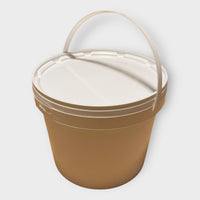 Lot de 20 seaux plastiques 5 L avec couvercle hermétique – Empilables et réutilisables - Jordan & Jordan
