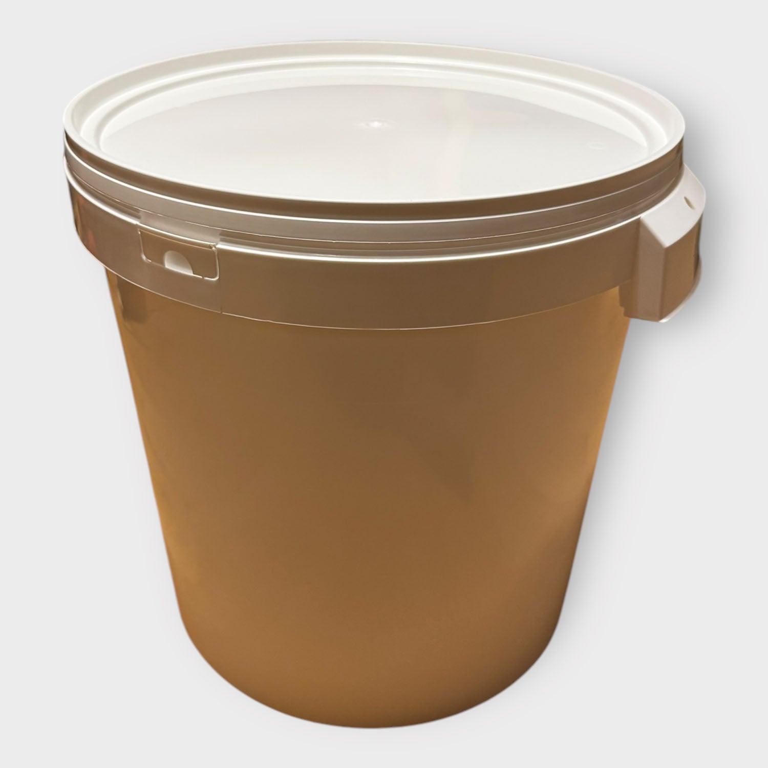 Lot de 10 seaux plastiques 32 L avec couvercle hermétique – Empilables avec poignée renforcée - Jordan & Jordan
