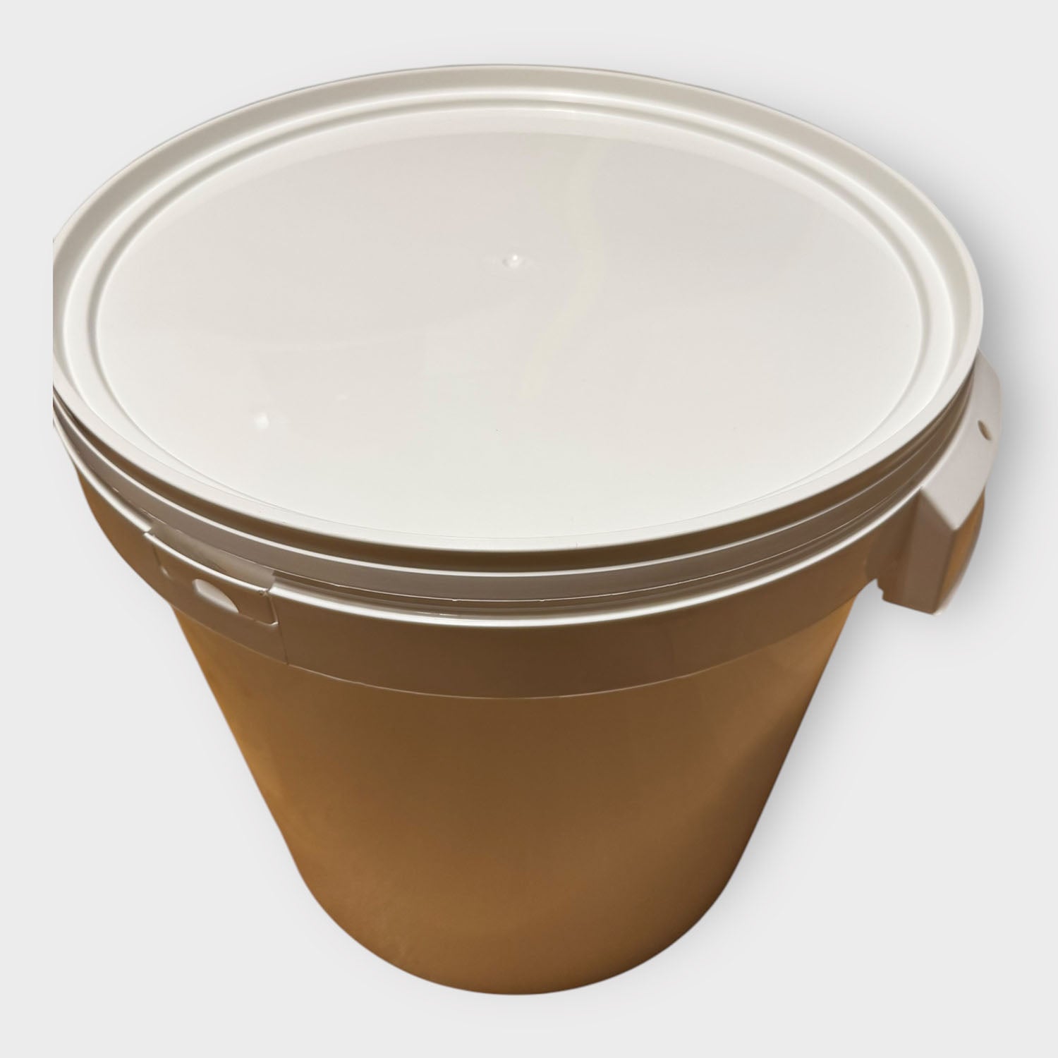 Lot de 10 seaux plastiques 32 L avec couvercle hermétique – Empilables avec poignée renforcée - Jordan & Jordan