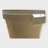 Lot de 10 seaux plastiques 32 L avec couvercle hermétique – Empilables avec poignée renforcée - Jordan & Jordan