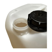 Bidon plastique 30 L — Plastique robuste — Stockage sécurisé alimentaire et chimique — Poignée et bouchon