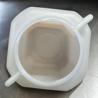 Bidon plastique 50 L avec couvercle à visser – Stockage eau, aliments secs et liquides