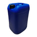 Bidon plastique bleu 25 L — Bouchon hermétique DIN 61 — PEHD — Liquides alimentaires et chimiques