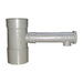 Collecteur de gouttière 80 mm gris pour récupération d'eau