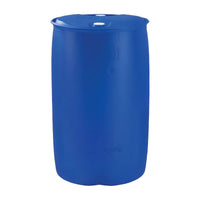 Fût plastique 220 L à bondes PEHD homologué UN, étanche et empilable