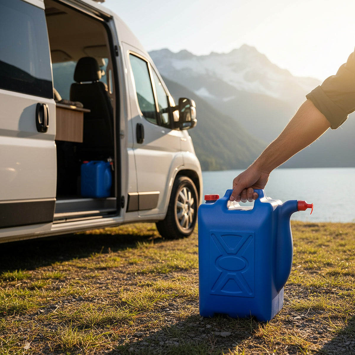 Jerrican eau potable 40 L pour camping-car