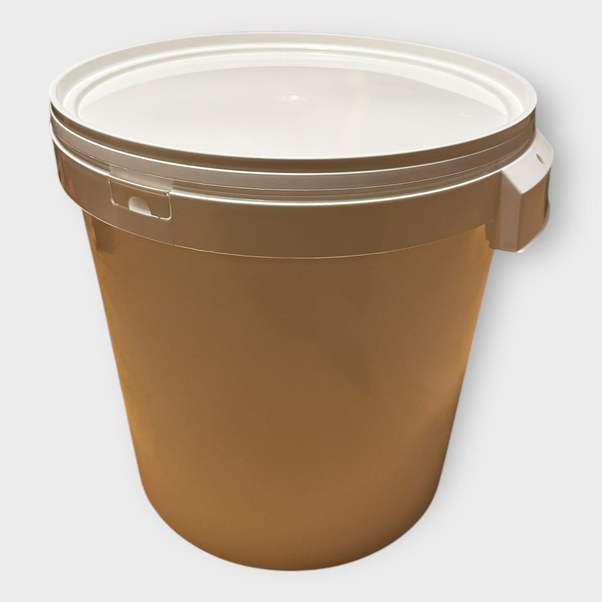 Lot de 10 seaux plastiques 32 L avec couvercle hermétique – Empilables avec poignée renforcée