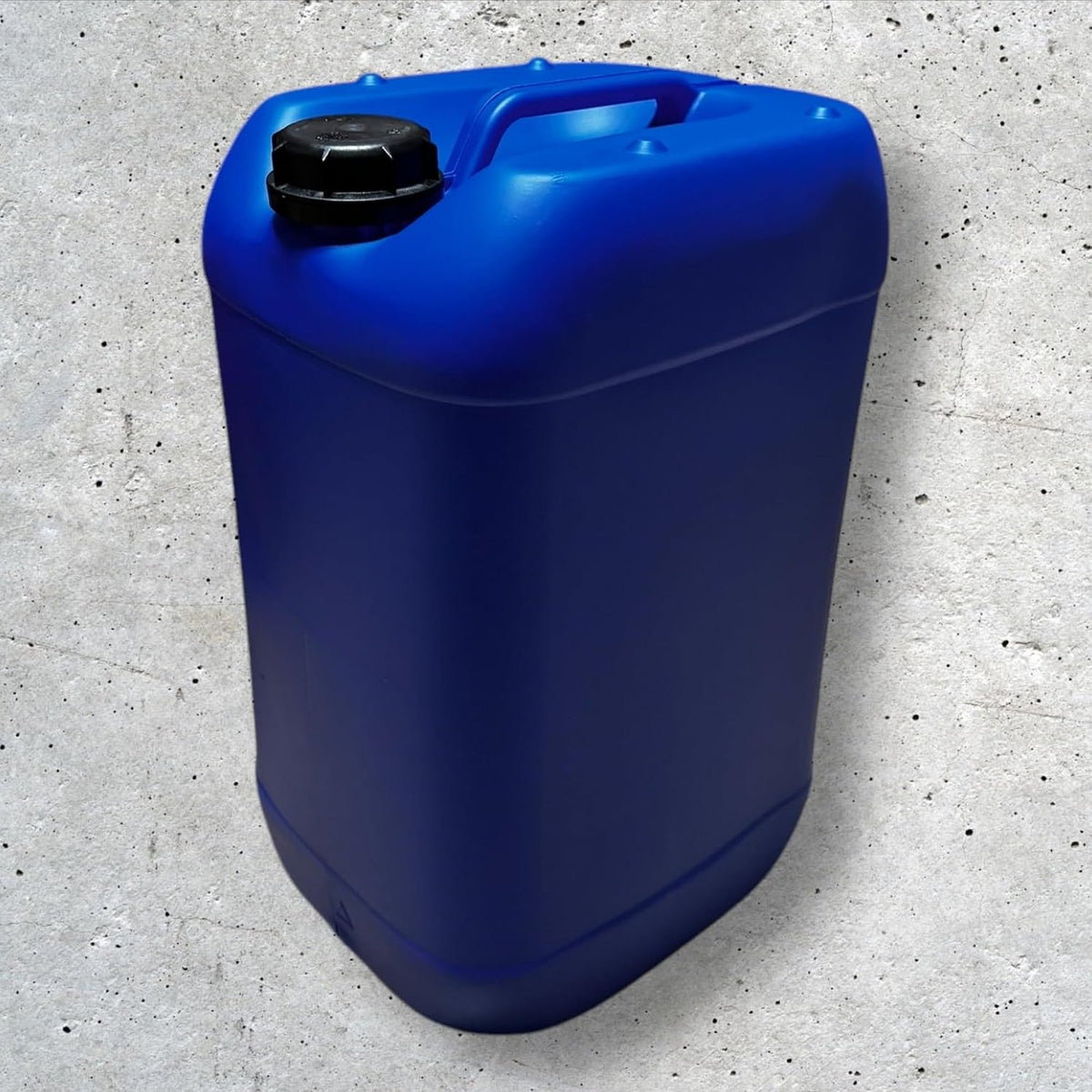 Lot de 3 Bidons Plastique Bleu 25 L avec Bouchon Hermétique DIN 61 et 1 Robinet Verseur – PEHD