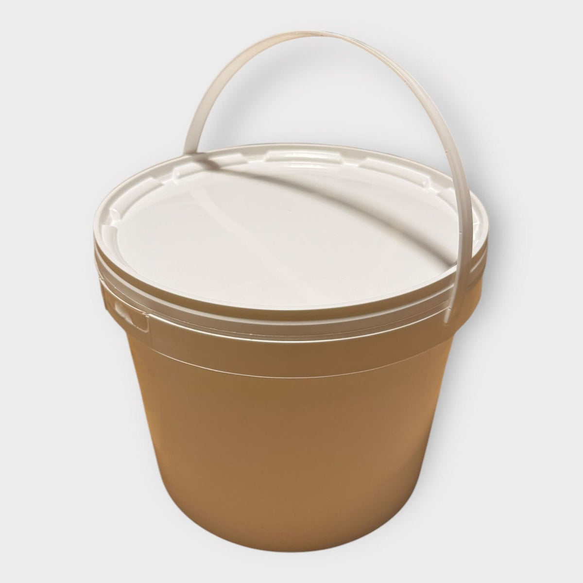 Lot de 5 seaux plastiques 10 L avec couvercle hermétique – Empilables et réutilisables