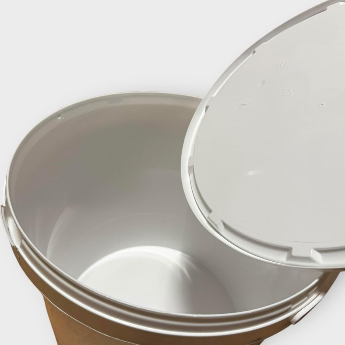 Lot de 5 seaux plastiques 10 L avec couvercle hermétique – Empilables et réutilisables