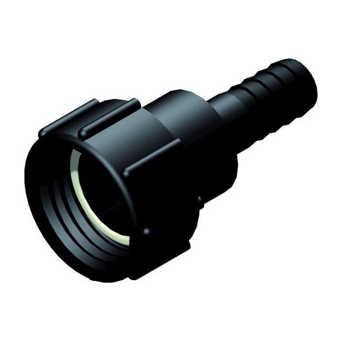 Raccord cannelé 13 mm écrou flottant S60x6 pour cuve d'eau