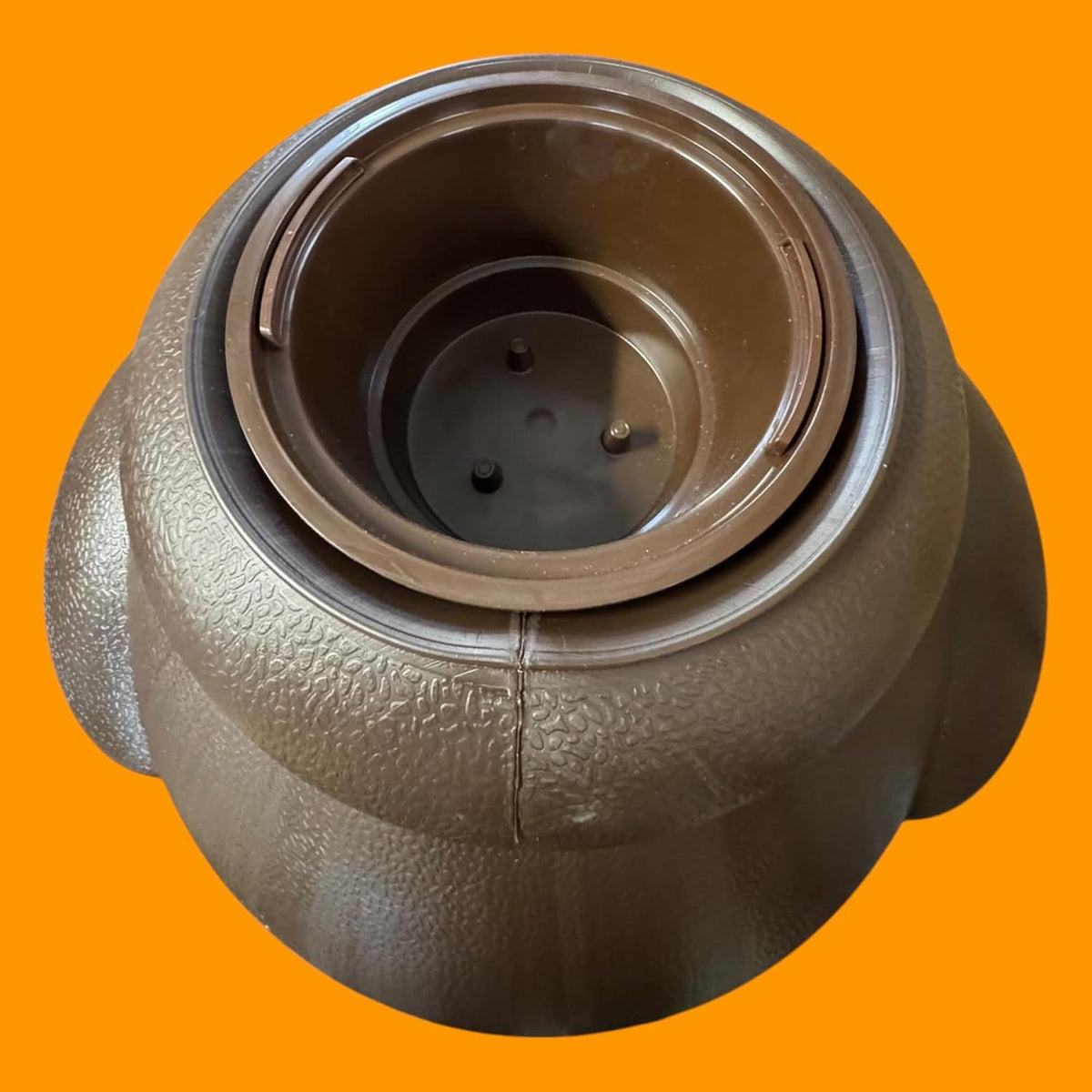 Récupérateur d'eau de pluie 350 L design amphore – Citerne décorative avec robinet