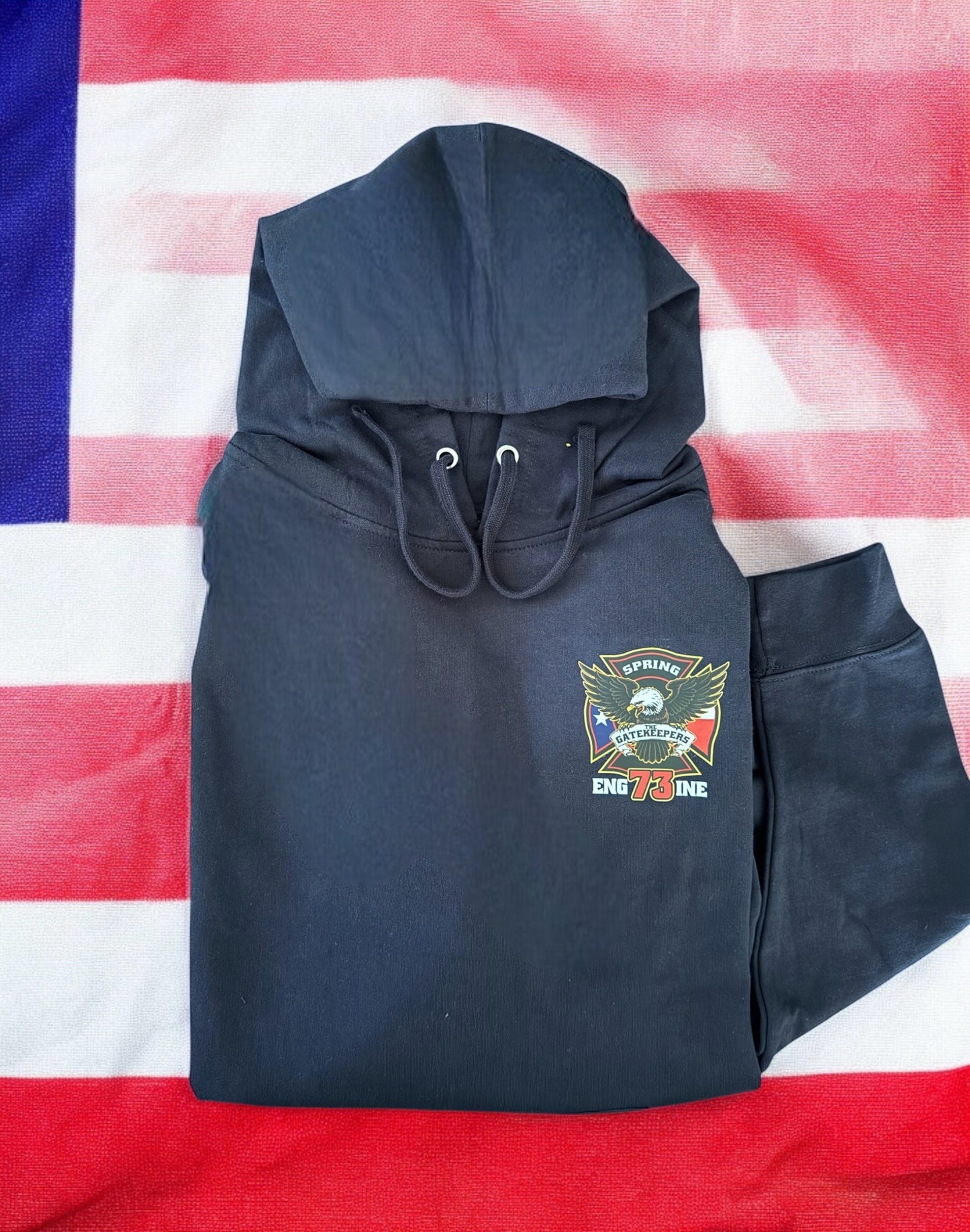 Hoodie medium Spring Fire Department station 73
